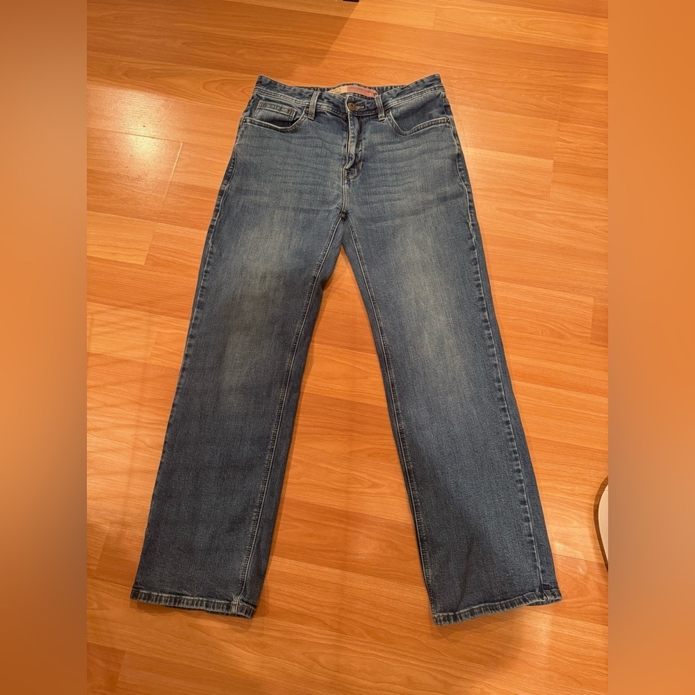 Rock & Roll Denim Vintage ‘46 Double Barrel Straight Relaxed Jeans Mens 33x32